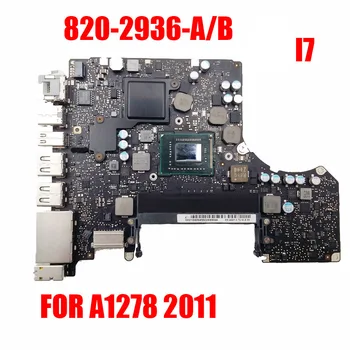 SHELI Macbook Pro 2011 İçin A1278 Anakart I7-2640M 2.8 GHz 820-2936-B 820-2936 Mantık Kurulu