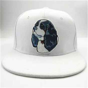 Pamuk mavi köpek nakış beyzbol Şapkası hip-hop kap Ayarlanabilir Snapback Şapka erkekler ve kadınlar için 75 15