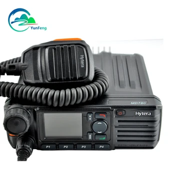 Hytera'nın MD785 vhf uhf mobil amatör radyo alıcı-verici 50 w IP54 GPS Araç radyo 19