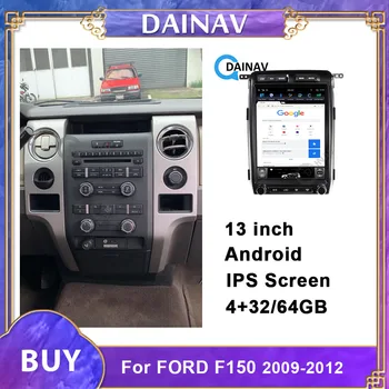 Telsa Stil Android Araba Multimedya DVD Oynatıcı GPS Navigasyon ford f150 xlt 4x2 2009 Araba Ses Radyo Stereo 19