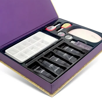 15 ml Glitter Temizle Renk Nail Art Set Kristal Hızlı Yapı Nial Jel Seti UV Jel Kiti 5