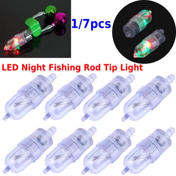 Elektronik balık ısırığı alarmı Akıllı Sensör LED Sazan Gece Olta Ucu ışıkları olta Dişli Uyarısı Göstergesi Olta takımı 6