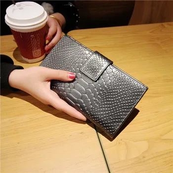 Bayan yaratıcı cüzdan gerçek pikap çanta retro cüzdan deri çanta
