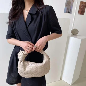 2022 Moda Dokuma Çanta Lüks Tasarımcı Çanta Marka kadın büyük el çantası Çanta Bayan Lüks Tasarımcı Çanta PU Bahar Çanta deri çantalar