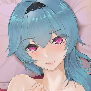 Anime Genshin Impac Eula Seksi Dakimakura sarılma yastığı kılıfı Japon Otaku Yastık minder örtüsü Yatak Kaplamaları Hediyeler QWTB