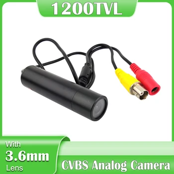 NEOCoolcam CVBS 1200TVL / 800TVL Renkli CMOS Analog Mini Bullet Kamera Video Gözetim Kamera bağlamak TV monitörü / LCD Doğrudan 4