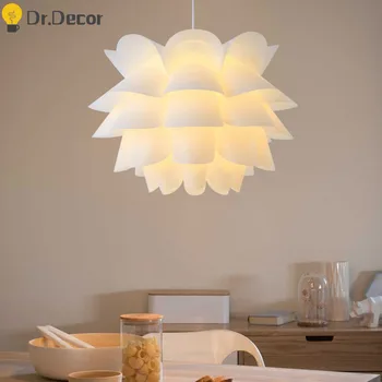 Yaratıcı PVC kolye ışıkları Modern Minimalist oturma odası yemek kolye lamba yaratıcı kapalı dekor armatürleri aydınlatma Luminaria 15