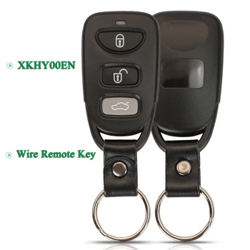 jingyuqin 5 adet 3 Düğmeler XKHY00EN VVDI Evrensel Uzaktan Araba Anahtarı Xhorse Uzaktan Hyundai Tipi X007 Tel Anahtar 16