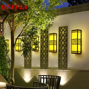 OUTELA açık alan duvar aydınlatmaları Su Geçirmez Aplik ışık Çağdaş Dekoratif Balkon Avlu Koridor Villa Dubleks 3