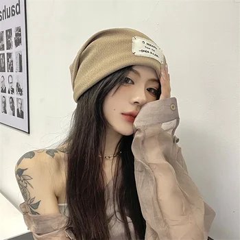 Unisex Sonbahar Bahar Retro Yama Çift Kasketleri Kap Kadın Japon Ins Tarzı Ince Öğrenci Açık Nefes Şapka Genç W151