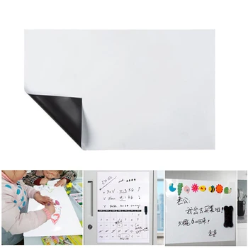 Silme Çizim Kurulu Mesaj Panosu Yumuşak Beyaz Tahta buzdolabı mıknatısı Manyetik Tahta Ev Ofis LKS99 10