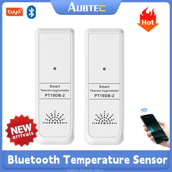 Bluetooth Tuya Akıllı Sıcaklık Sensörü Nem Ölçer Akıllı Ev Yüksek Doğruluk Sensörü Hava İstasyonu Termometre Higrometre