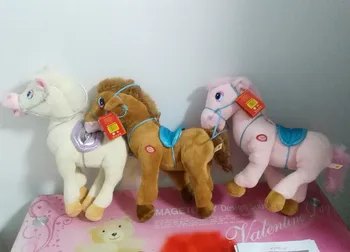 Rus dili akıllı alarak peluş atlar bebek, elektronik pet oyuncaklar, Entelektüel rus oyuncak noel hediyesi çocuklar için 3