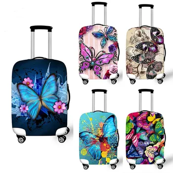 HOMDOW Kelebek Kalınlaşmak Bagaj Kapağı 18-32 İnç Bavul Kapakları Arabası Bagaj Toz Koruyucu Kılıf Kapak Seyahat Aksesuarları 10
