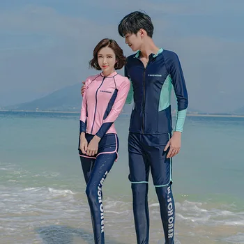 3-5 adet/takım Döküntü Guard UV Güneş Koruma Erkekler Kadınlar için Tam Vücut dalgıç kıyafeti Nefes Spor Dalış Skins Şnorkel Yüzme 16