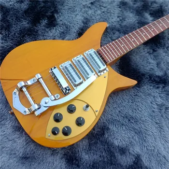 2021!Yüksek kaliteli elektro gitar, Kızılağaç vücut Ricken 325 elektro gitar, Destek 34 inç, özelleştirilebilir, ücretsiz kargo 18