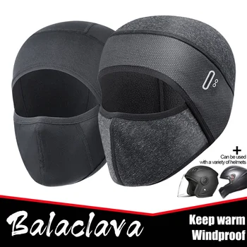 Kış Termal Balaclava Su Geçirmez Rüzgar Geçirmez Yüz Kapatma Şapka Açık Tırmanma Motosiklet Sürme Kap Sıcaklık Spor Şapkalar Unisex 11