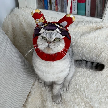 ÇÜNKÜ Oyun Genshin Darbe Amber DIY Küçük Kedi Köpek Kap Peluş Şapka Hayvan Şapka Cosplay Kostümleri Fotoğraf Çekmek Sahne Pet Malzemeleri 9