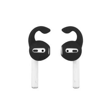 Silikon Apple Airpods Durumda kablosuz bluetooth kulaklık Kapağı kaymaz Kulak Kapakları saklama kutusu