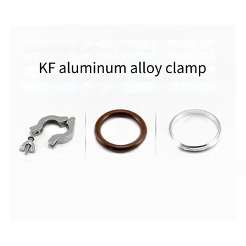 KF10 KF16 KF25 KF50 vakum 304 paslanmaz çelik sıkma pompası aksesuarları dahil olmak üzere O-ring paslanmaz çelik dirsek 15