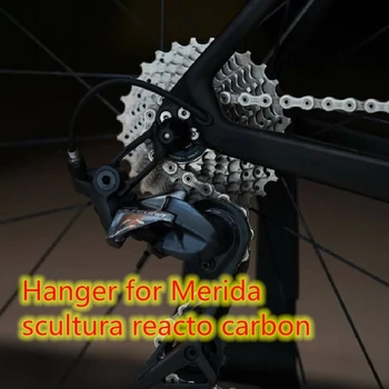 2 adet Bisiklet Attırıcı askı Merida yol Reacto CF3 Merida scultura karbon çerçeve bisiklet mech bırakma Dişli Kuyruk Kanca genişletici 9