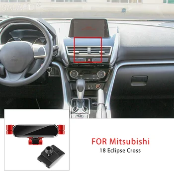 Yerçekimi Araba cep telefonu tutacağı Mitsubishi Eclipse Cross 2018 İçin 2019 2020 Hava Firar Dağı GPS iPhone İçin Standı Oto Aksesuarları 3