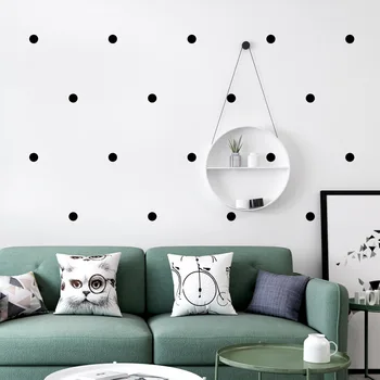Iskandinav Tarzı Duvar Kağıdı Ins Modern Minimalist Geometrik Siyah ve Beyaz Orijinal Nokta Oturma Odası Yatak Odası TV Arka Plan Duvar Kağıdı 9
