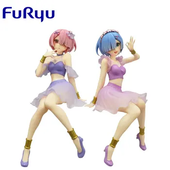 Furyu Orijinal Yeniden Erişte Stoper Şekil Rem Ram Parlak parti Anime Aksiyon Figürleri Oyuncaklar Erkek Kız Çocuklar İçin Hediye 14
