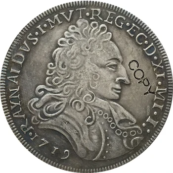 Italyan devletleri 1719 1 Ducato-Rinaldo I paraları kopyala 18