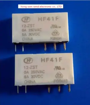 YENİ röle HF41F-12-ZST HF41F12ZST HF41F 12ZST HF41F - 12ZST HF41F 12-ZST DIP5 10 ADET / GRUP