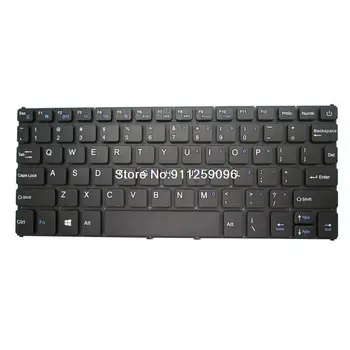CL100 İngilizce ABD Laptop Klavye İçin 4 İyi Siyah Çerçeve Olmadan Yeni 11