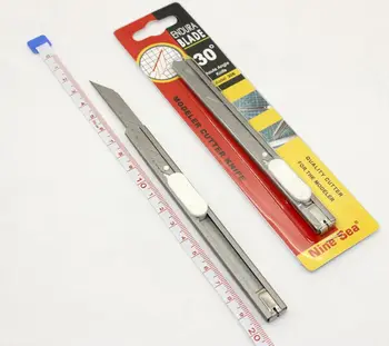 Sanat aracı 30 derece açı sanat bıçak kağıt bıçak orta bıçak bıçak keskin 4