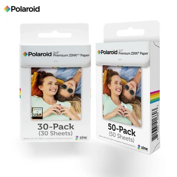 10/30 yaprak Polaroid Instax 2x3 inç premium Çinko film fotoğraf kağıdı yapış dokunmatik z2300 sosyal anında fotoğraf yazıcı 3