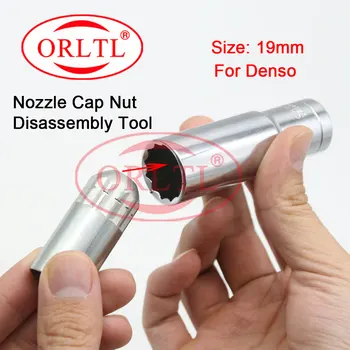 ORLTL Dizel Motor Enjektör memesi somunu, nozül kapağı temizleme aracı B0SCH Kap çapı (19mm) 8