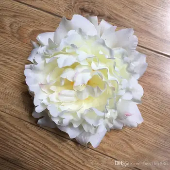 Yapay çiçekler İpek Şakayık çiçek başları Düğün Parti Dekorasyon Malzemeleri Simülasyon Sahte Çiçek Kafa Ev Dekorasyonu Toptan