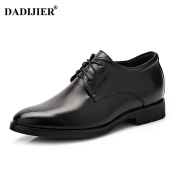 DADİJİER Yeni Erkek ayakkabı Yükseklik 6cm Klasik Gelinlik Ayakkabı artan Erkek ST78 Elbise  17