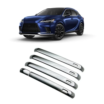 4 ADET Dış Kapı kulp kılıfı ABS Trim Elektroliz Renk ABS Araba Styling Aksesuarları Lexus 23 RX (Sağdan Direksiyon) 14