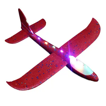 Uçan Uçaklar Oyuncak Dayanıklı Çevre Dostu 3-speed Yanıp Sönen Hediye Parlayan Uçak Oyuncak Atmak Uçak Oyuncak 11
