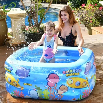 Kare Yuvarlak Yüzme Havuzu Çocuk Yüzme Havuzu, Açık Yüzme Havuzu, Banyo Küveti Bebek Çocuk Ev Şişme  13