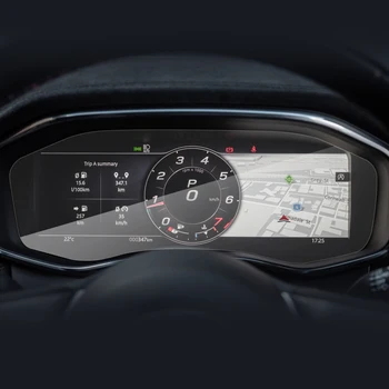 Jaguar F-pace için X761 2016-Present Araba Dashboard Ekran Filmi TPU GPS Navigasyon Ekran Filmi Cam İç Oto Aksesuar 6
