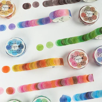 100 Adet / rulo Scrapbooks Washi Bant Etiket Sevimli Şeker Yapışkan Kağıt Bant Maskeleme Sticker Ev Scrapbooking Dekor Dıy Zanaat Malzemeleri 7