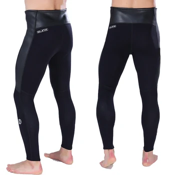 2023 Yeni 2MM Neopren Dalış Pantolon Erkekler ve Kadınlar CR Deri Kalınlaşmış Termal Yüzme Pantolon Botla Dalış Sörf Pantolon