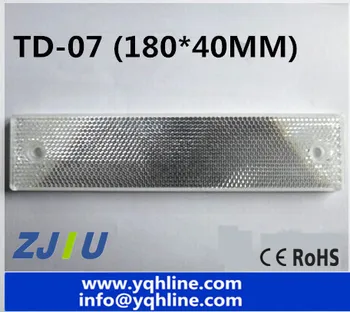 Ücretsiz kargo 5 adet ayna reflektör plakası TD-07 geribildirim / Retrorefliktif tip fotoelektrik sensör 180 * 40mm TD-180