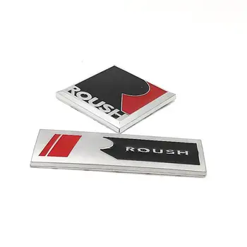 Metal Alaşım Roush Araba Sticker Amblem Rozet Logosu 18