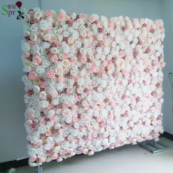SPR Yapay gül şakayık çiçek duvar düğün backdrop parti olaylar yapay çiçek düzenlemeleri masa koşucu 7