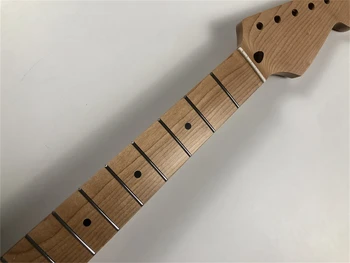 Vintage Fırında Maple Elektro Gitar Boyun 21 fret 25.5 inç klavye Nokta kakma Ve Kemik Somun Nitro bitmiş 13