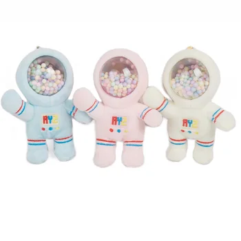 Yeni sevimli astronot astronot ay evren peluş bebek oyuncak öğrenci kolye hediye 6