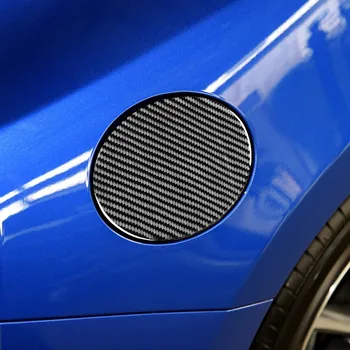 Subaru BRZ için 86 2016-2020 Yakıt Deposu Kapağı Dekorasyon Kapak Trim Sticker Çıkartması Araba İç Aksesuarları karbon fiber 16