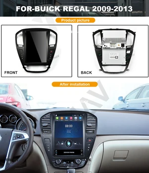 Android 12.8 inç araba GPS navigasyon radyo stereo-BUİCK Regal 2009-2013 dikey ekran araba Multimedya oynatıcı DVD oynatıcı 5