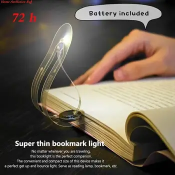 Yer işareti LED kitap ışık okuma ampuller yenilik kartı el feneri gece lambası için
